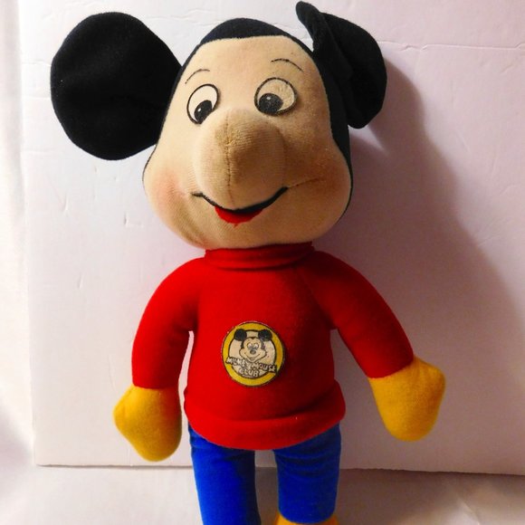 Mickey Mouse Club Stuffed Plush Toy Knickerbocker 1976 VIntage - Picture 1 of 7